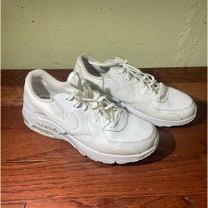 Size 9 - Nike Air Max Excee Leather Triple White